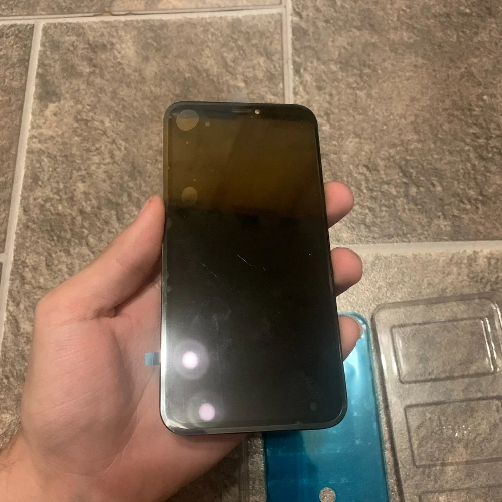 For iPhone XR LCD OLED Front Glass Touch Screen Digitizer Replacement OEM
